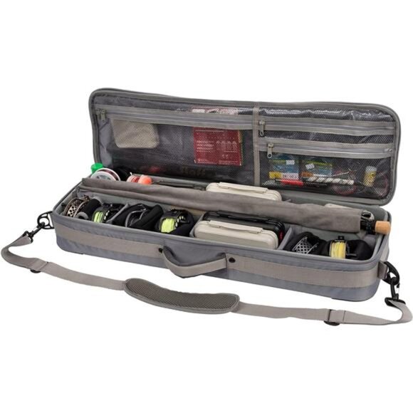 Allen Company Cottonwood Fly Fishing Rod & Gear Bag Case, Hold up to 4 Fishing - Picture 2 of 7